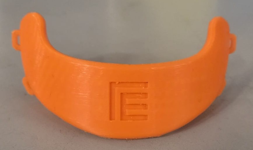 Figure 3: 3D printed hollow mask